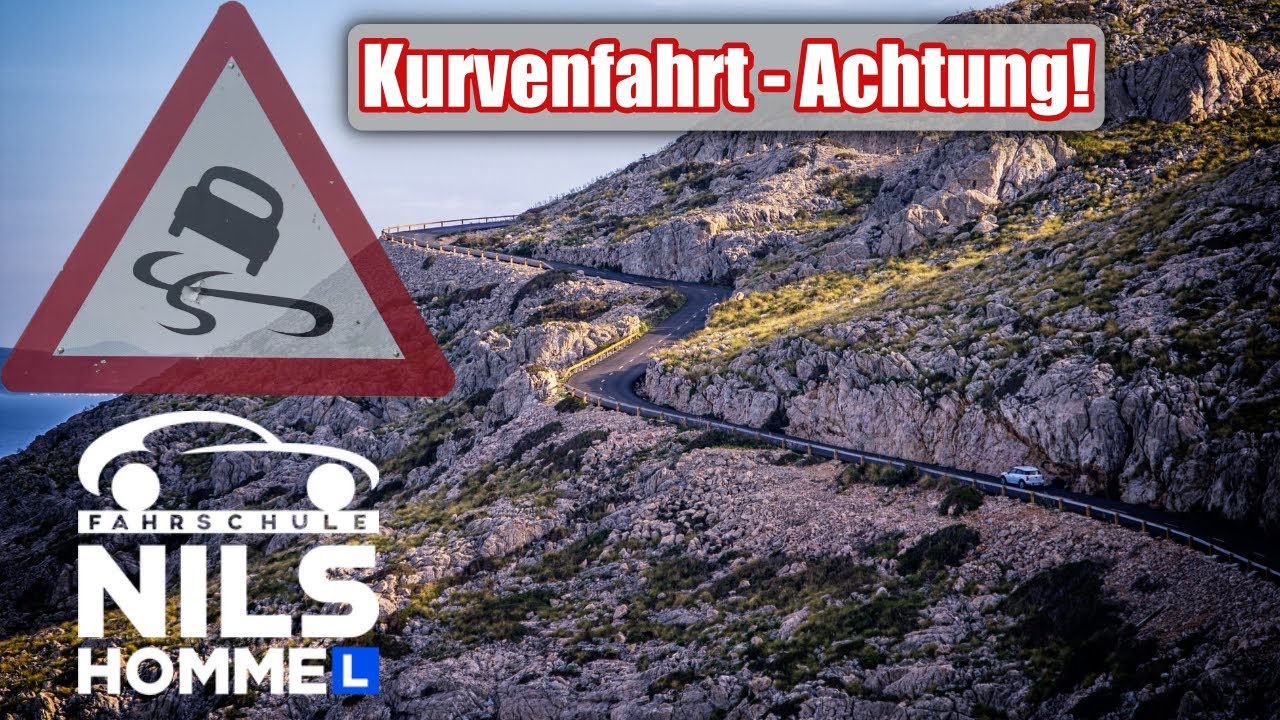 Kurven und Kurvenfahrt - So kommst du in der Fahrschulprüfung sicher durch die Kurven!