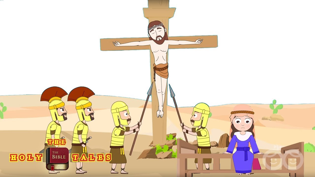 Jesus Is Crucified [corrected] I Stories of JesusI Animated Bible Stories | Holy Tales Bible Stories