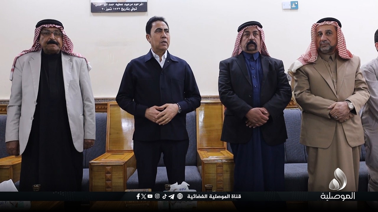 محافظ نينوى يحضر تجمعاً عشائرياً في ناحية القيارة لتعزيز التواصل المجتمعي وترسيخ أواصر التلاحم