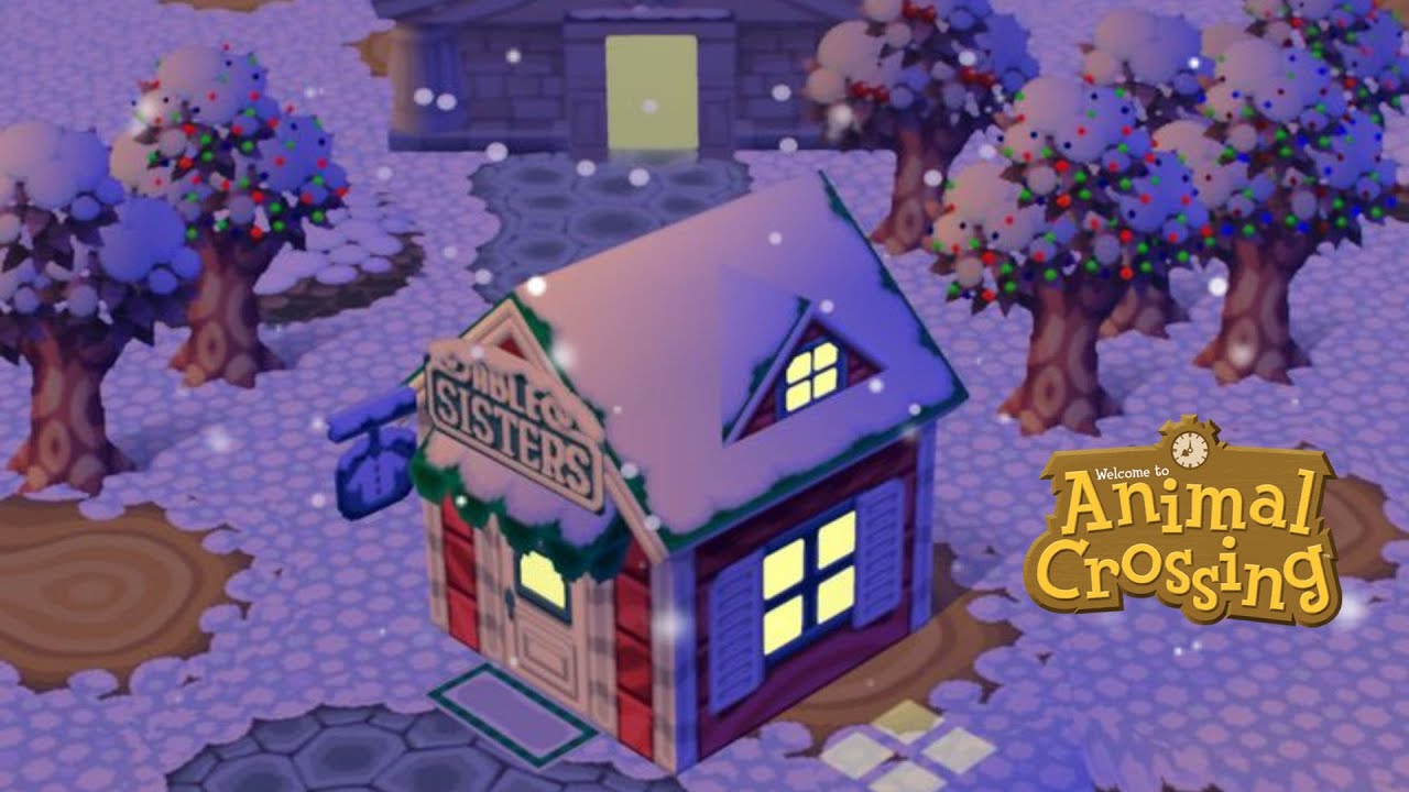 Christmas season |  Don't think too much...2 Hours of Chill Animal Crossing Music | Snowfall season