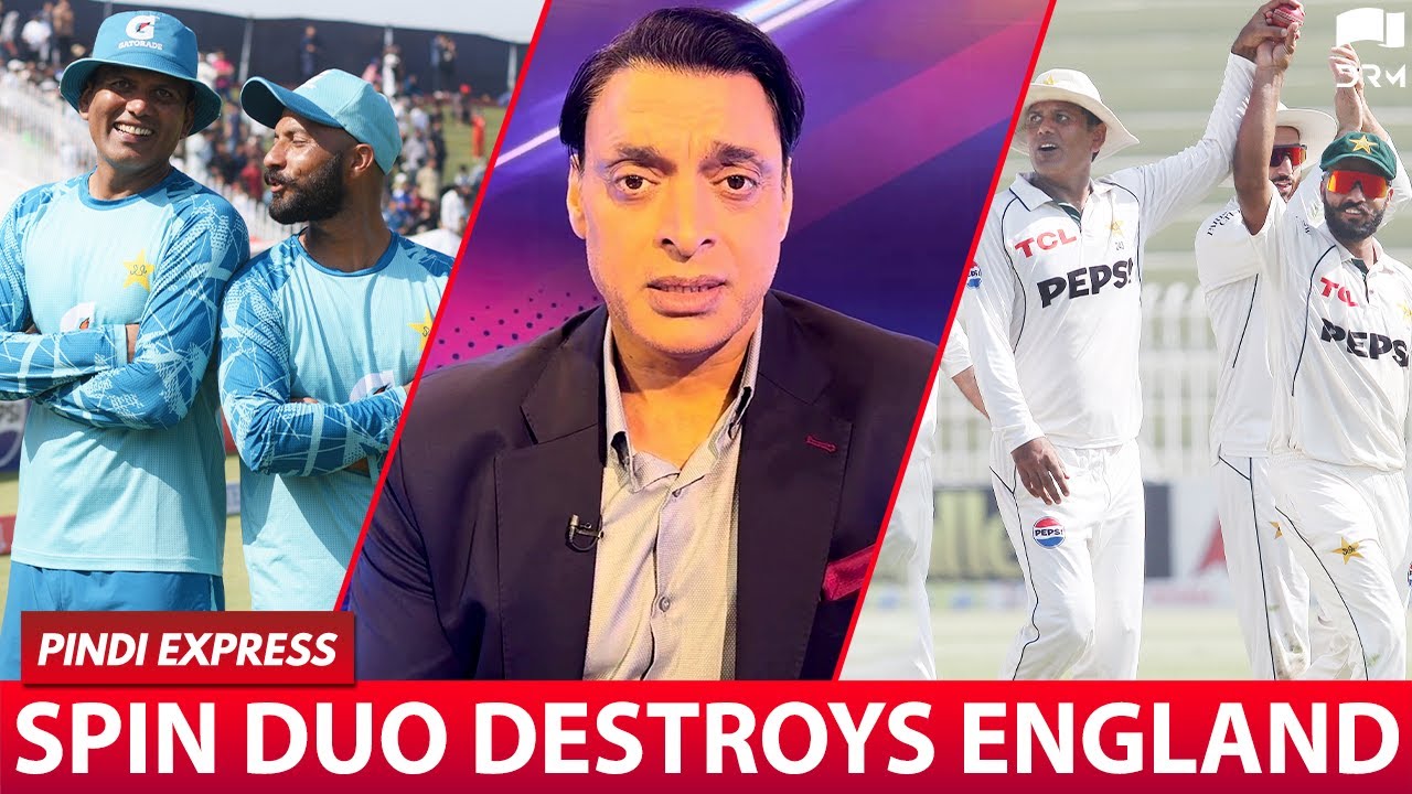 Spin Duo Destroys England | #PAKvENG | #TestAtHome | Shoaib Akhtar