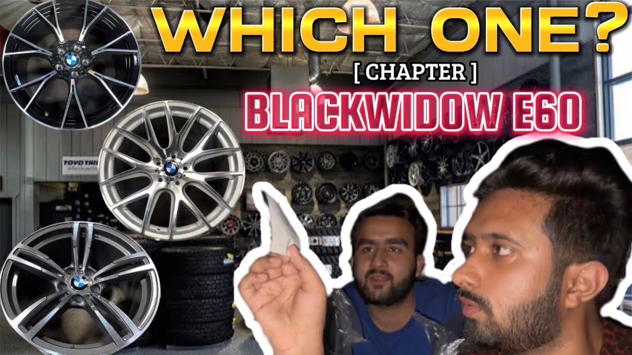 Ordered NEW WHEELS for My BLACKWIDOW E60 &hearts;️ | Team Sinister