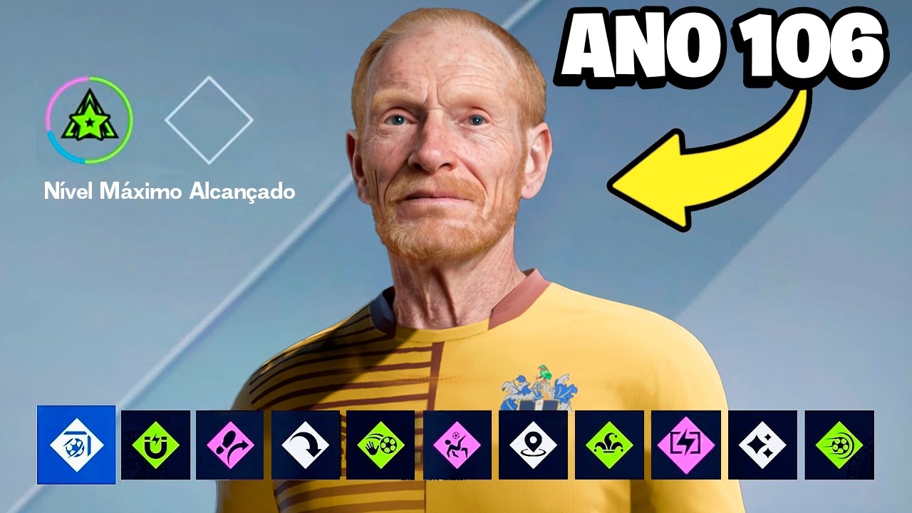 O que acontece se você *NUNCA PARAR DE JOGAR* o MODO CARREIRA JOGADOR no EA FC?!