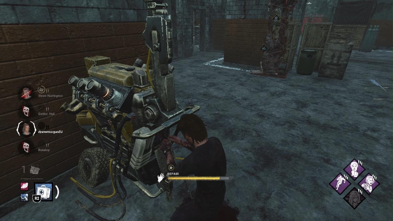 Dead by Daylight Wesker vs Steve and pals