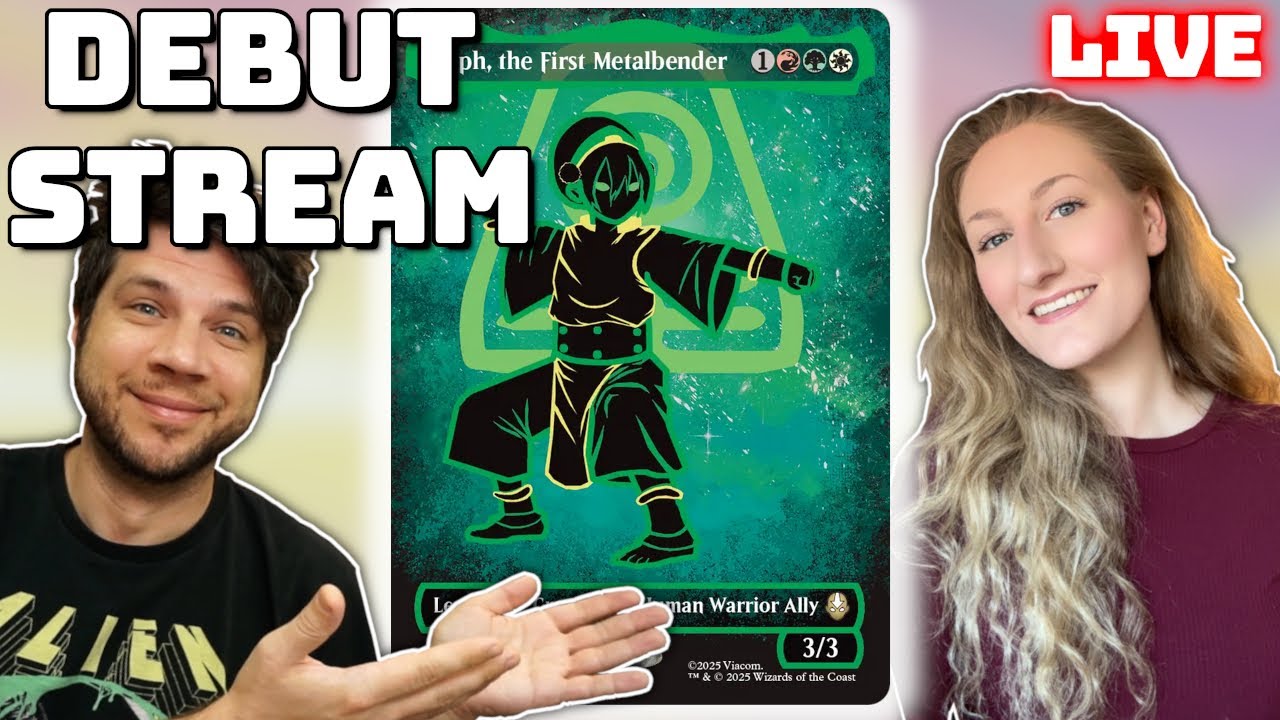 Avatar the Last Airbender MTG Debut Stream LIVE | #MTGxATLA