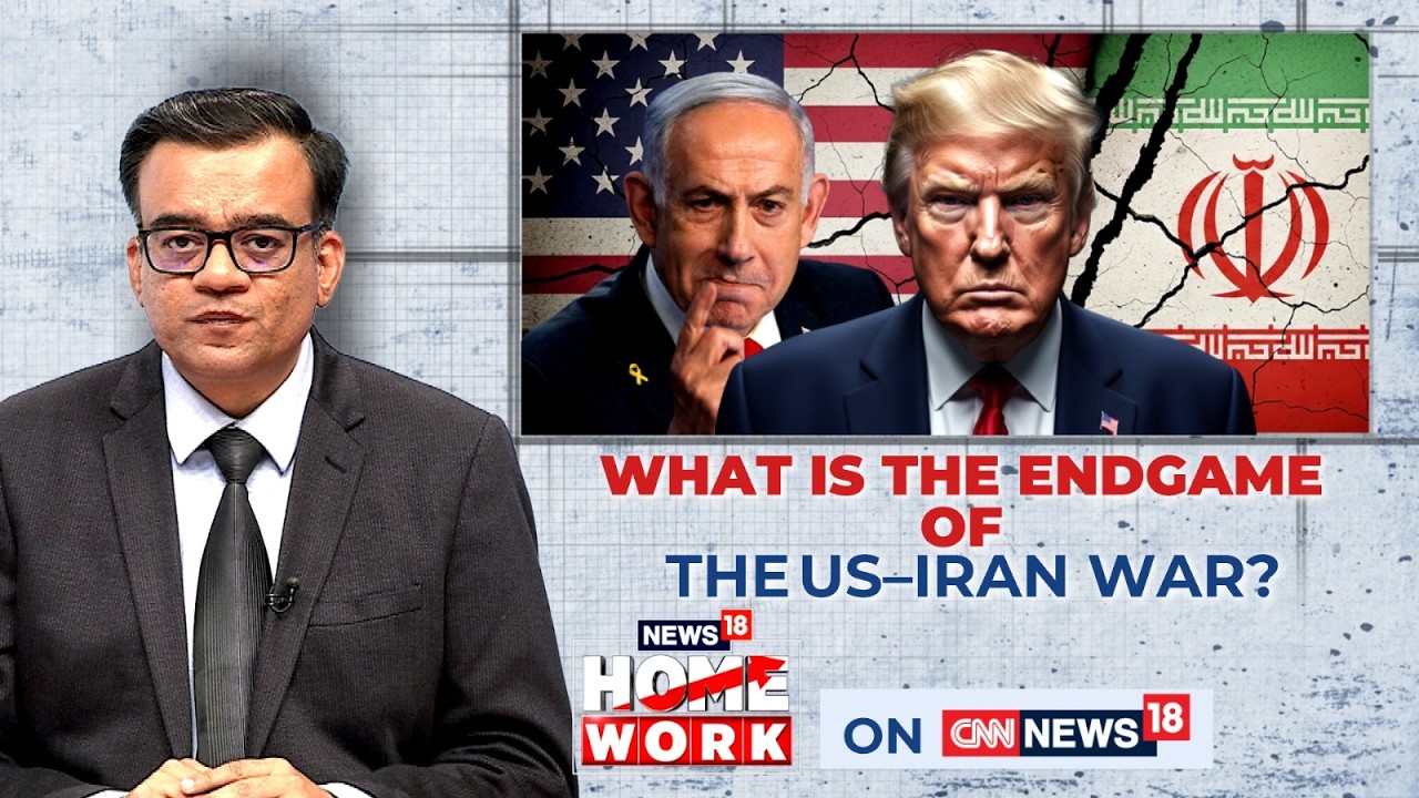 US–Iran War: What Is the Endgame? | Middle East Crisis Explained | Trump On Iran War | News18