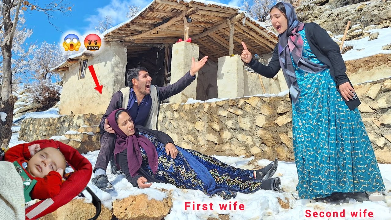 Husband's promise: Determined to protect first wife from second wife's brutal attacks