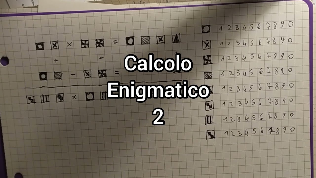 Calcolo Enigmatico #2