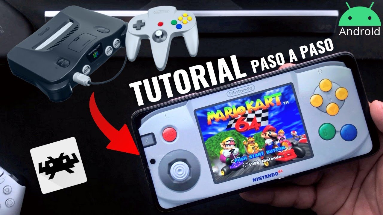 Convierte tu Teléfono a un Nintendo 64 (Overlay)