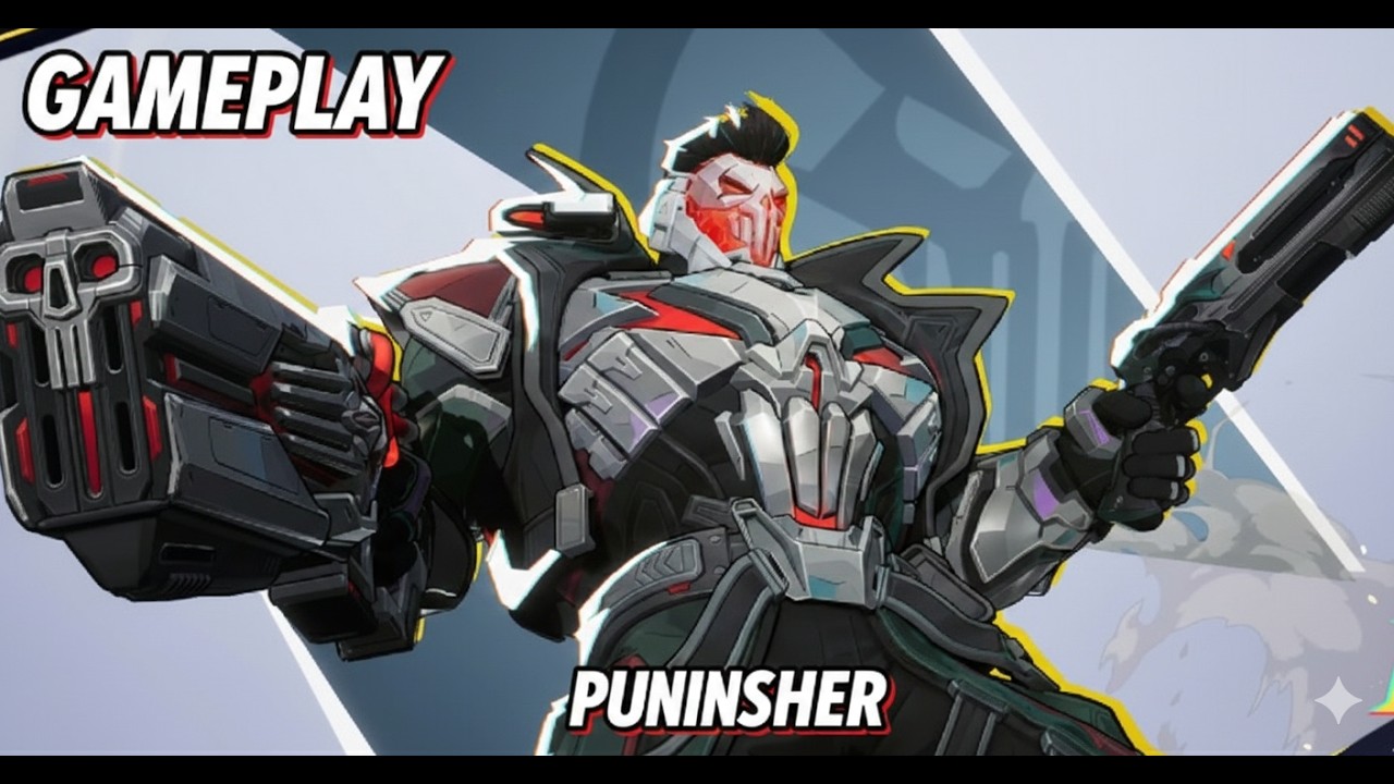 Solo Punisher: Limpiando el mapa en Marvel Rivals 💀 #pcgaming #gameplay