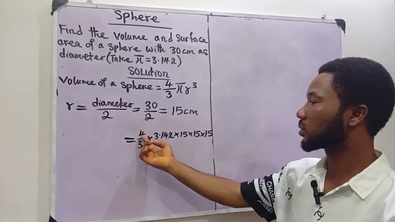 Volume and Surface area of a Sphere 