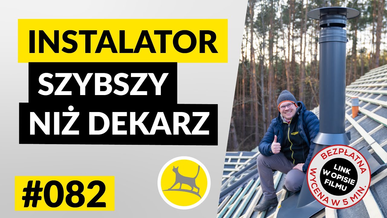 INSTALATOR SZYBSZY NIŻ DEKARZ - MONTAŻ PRZEJŚCIA KOMINOWEGO SIA #082
