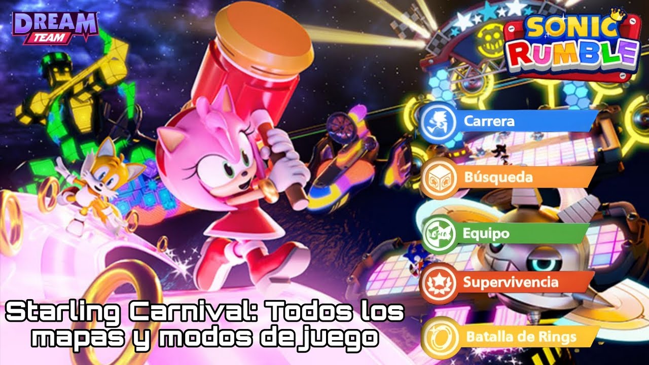 Sonic Rumble | Starling Carnival: Todos los mapas y modos de juego 