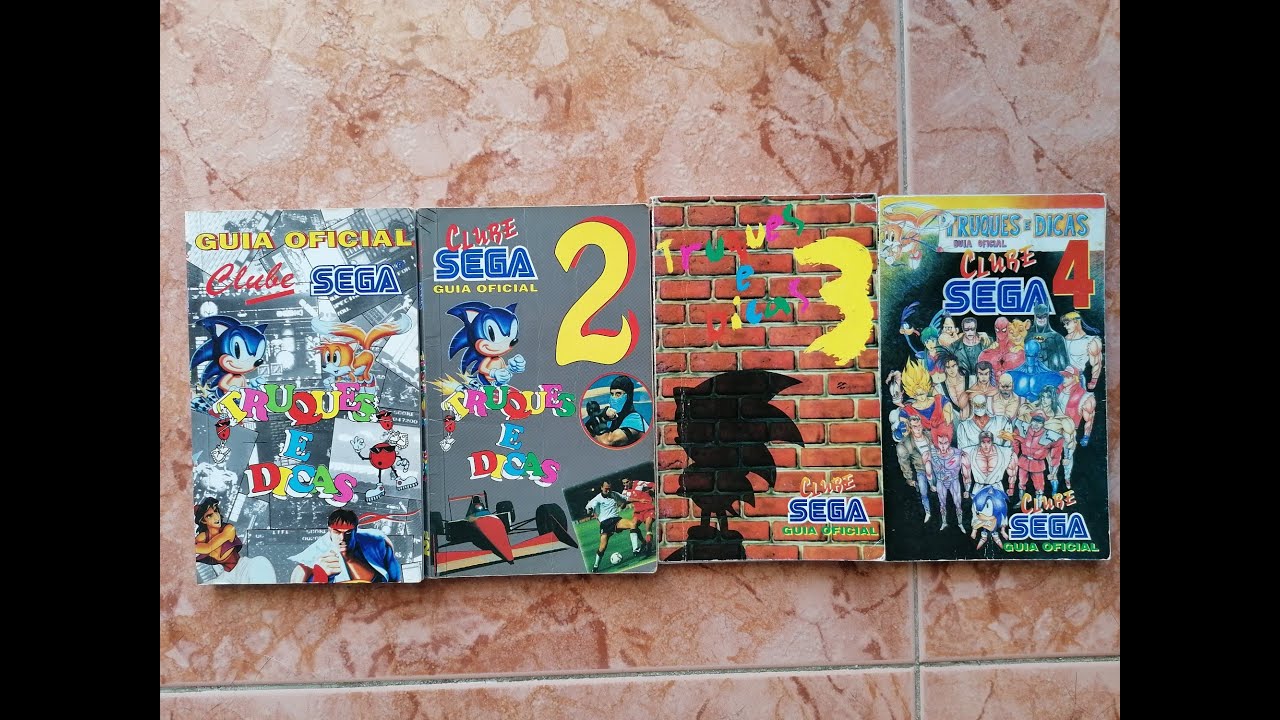 Clube SEGA Truques e dicas Guia Oficial 