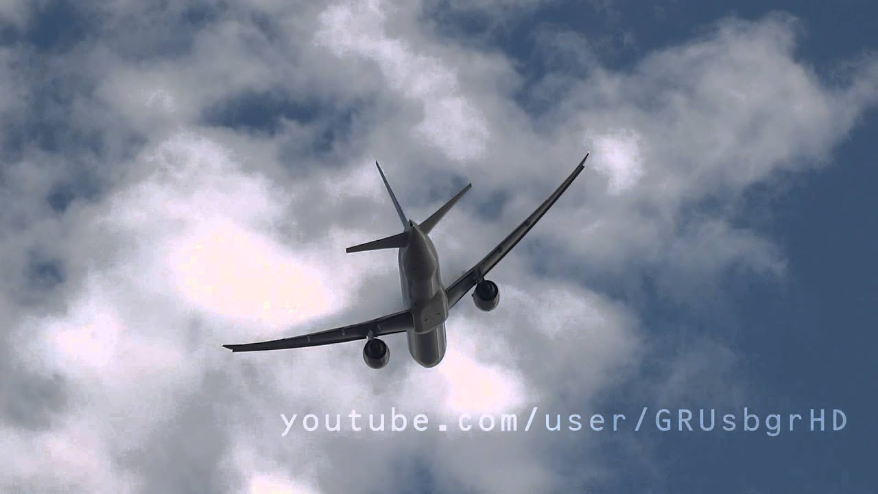 \HD\ Boeing 777 e 747 decolando de Guarulhos GRU-SBGR
