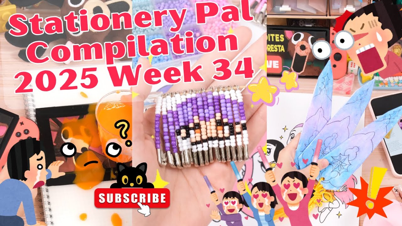 Подборка Stationery Pal 2025, неделя 34 | Stationery Pal