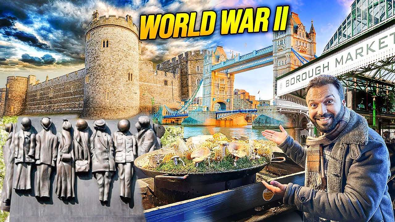 Complete History of London 🇬🇧 Oldest Bridges, Court, Churches, Culture & Food