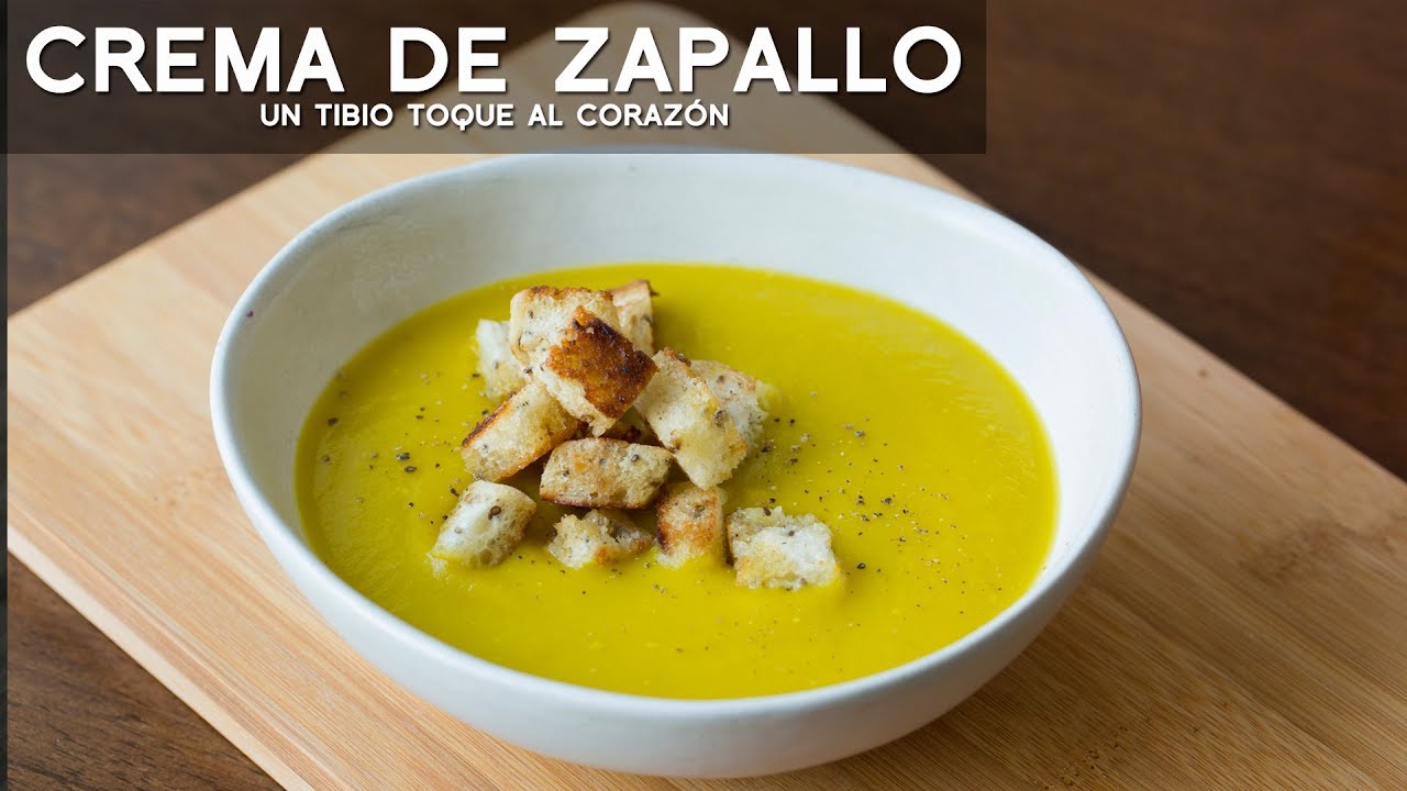 CREMA DE ZAPALLO -  COMIDA PERUANA | ACOMER.PE