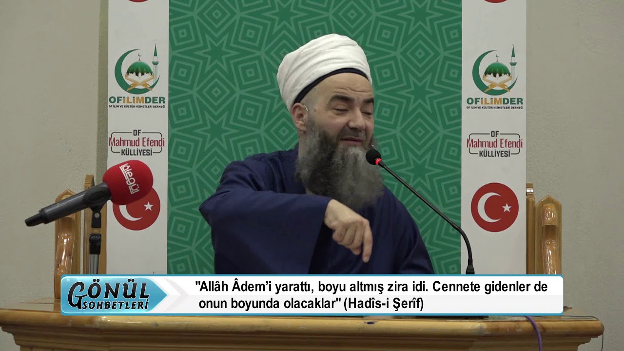 Allâh Âdem’i yarattı, boyu altmış zira idi. Cennete gidenler de onun boyunda olacaklar