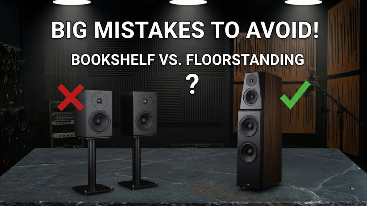 Bookshelf Speakers or Floor Standing Speakers? BIG Mistakes to Avoid!