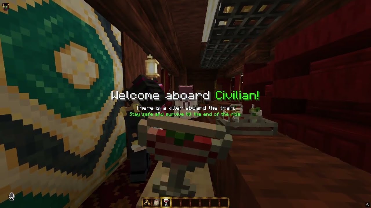 There is a Killer on this Minecraft Train..