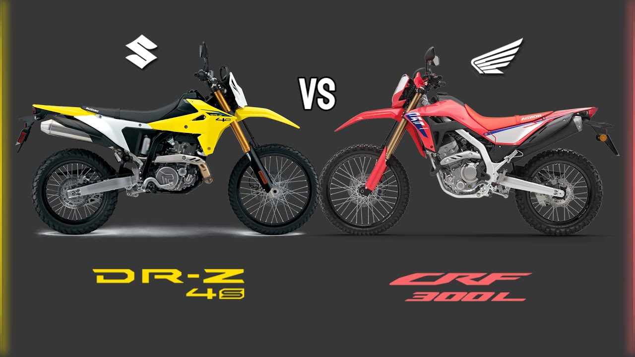SUZUKI DR Z4S [VS] HONDA CRF 300L | Comparison | Mileage | Top Speed | Price | Bike Informer