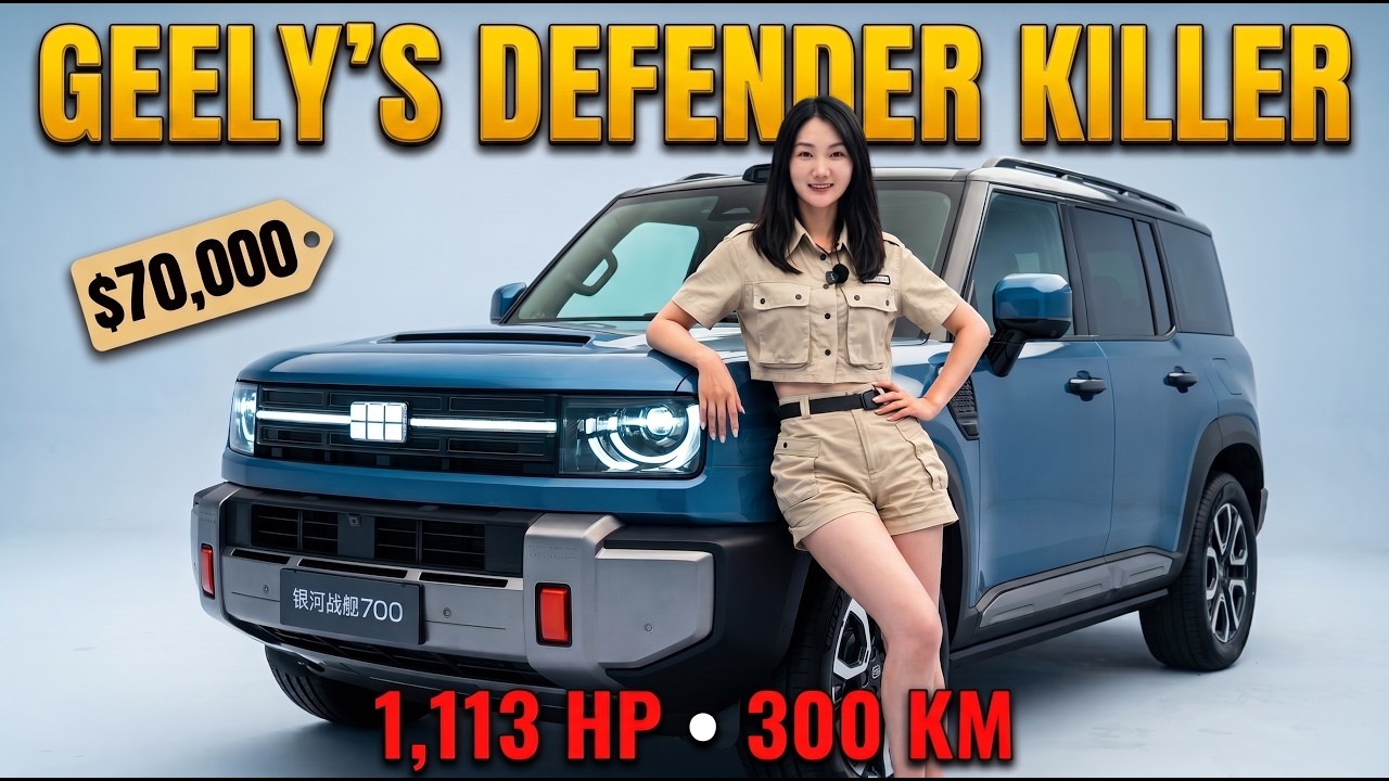 1,113 HP vs 533 HP: Geely Galaxy Cruiser 700 DESTROYS Defender OCTA