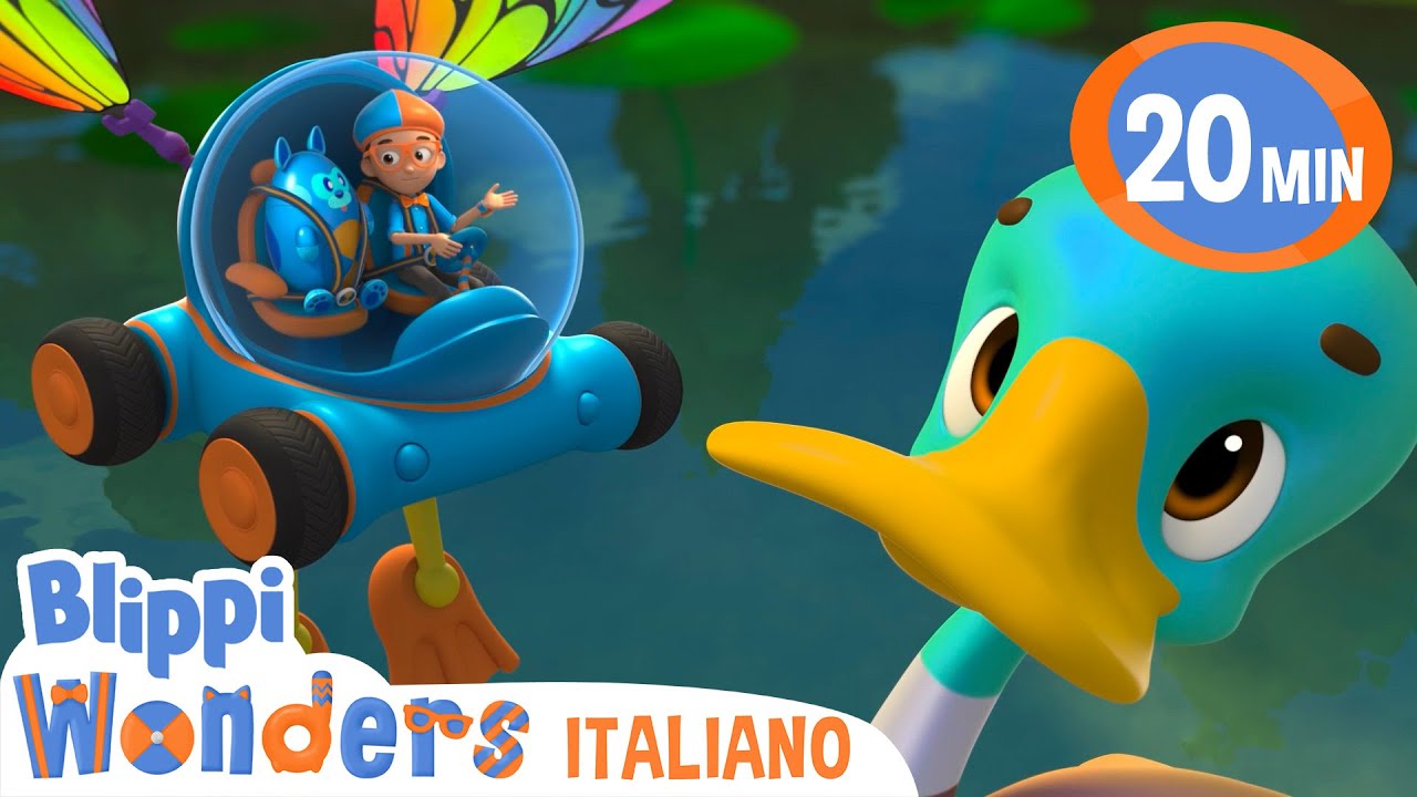 Le Anatre 🦆| Cartoni animati per bambini | Blippi Italiano