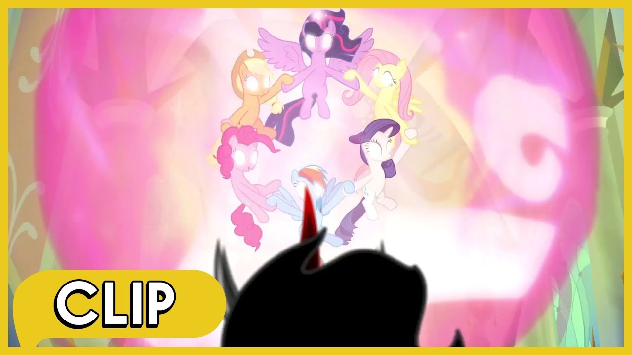 Discord's Sacrifice / The Mane Six Defeat King Sombra - MLP: Friendship Is Magic [Season 9]