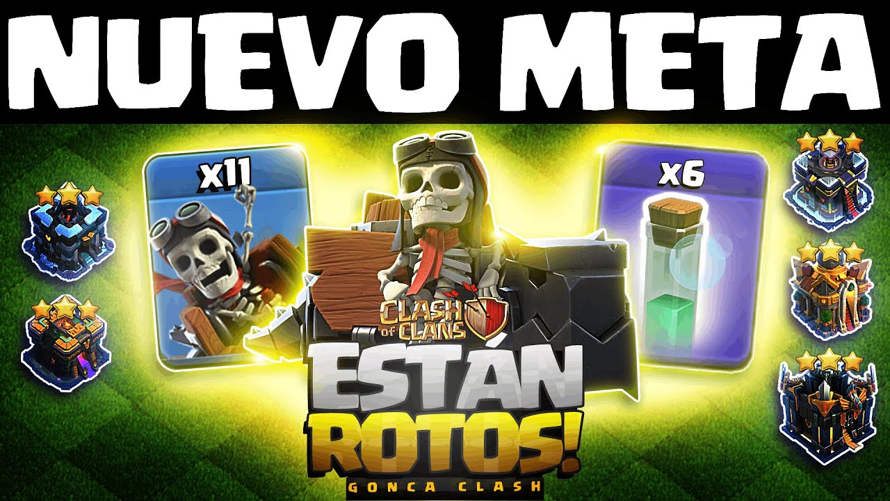 🔥 ¡MÁS ROTOS AÚN! 😱 El MEJOR SPAM de MONTADRAGONES tras los NUEVOS CAMBIOS en Clash of Clans