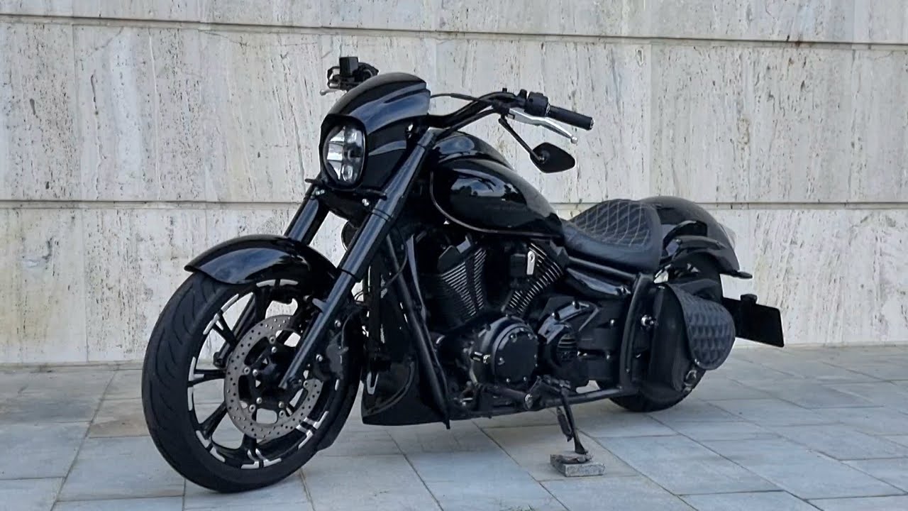 Yamaha xvs 950 midnight star FULL BLACK