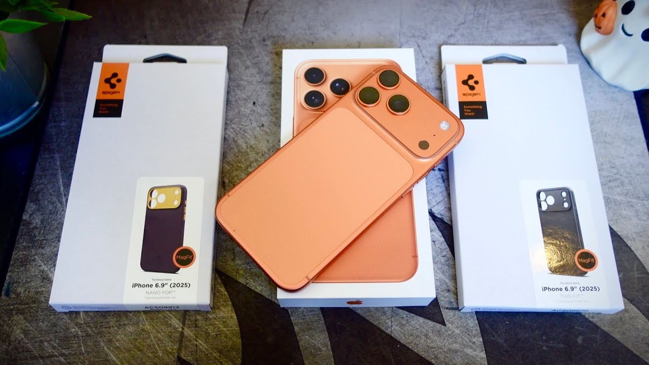 Чехол Spigen для iPhone 17 Pro Max Nano Pop & Thin Fit!