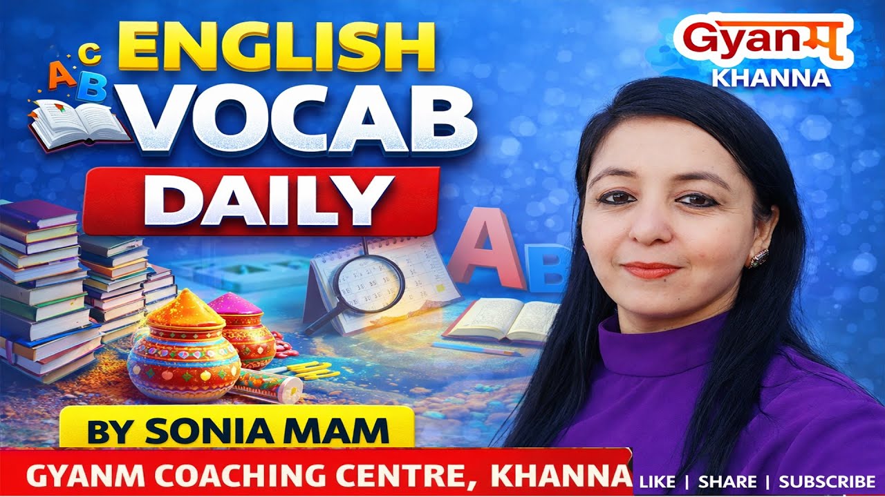 PART-3|| Daily English Vocabulary | Must-Know Words for All Exams