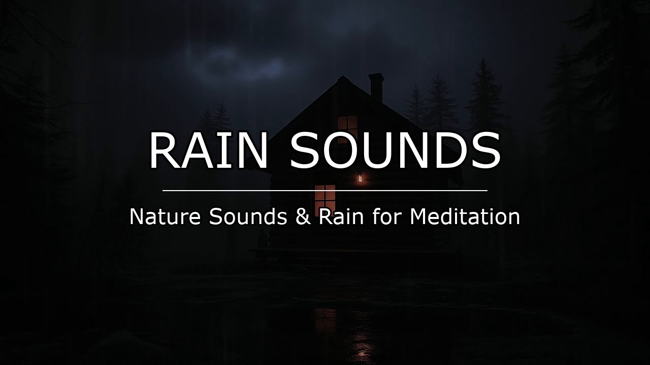 Calm Racing Thoughts with Rain Sounds for Meditation (No Ads) | Nature Sounds & Rain