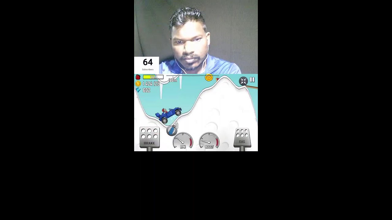 Hill climb racing games live streaming #bgmi  #livestream #shortvideo #hillclimbracing #gaminglife