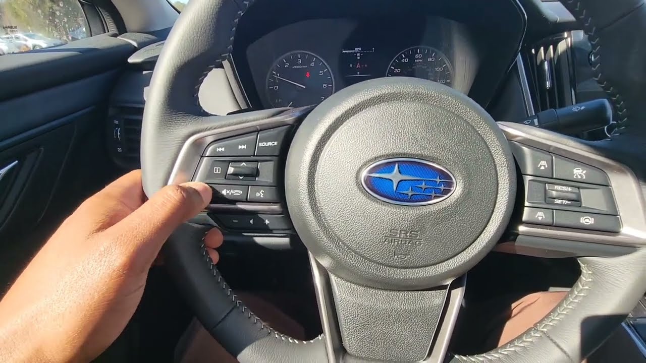 2025 Legacy steering wheel / adaptive and conventional cruise control