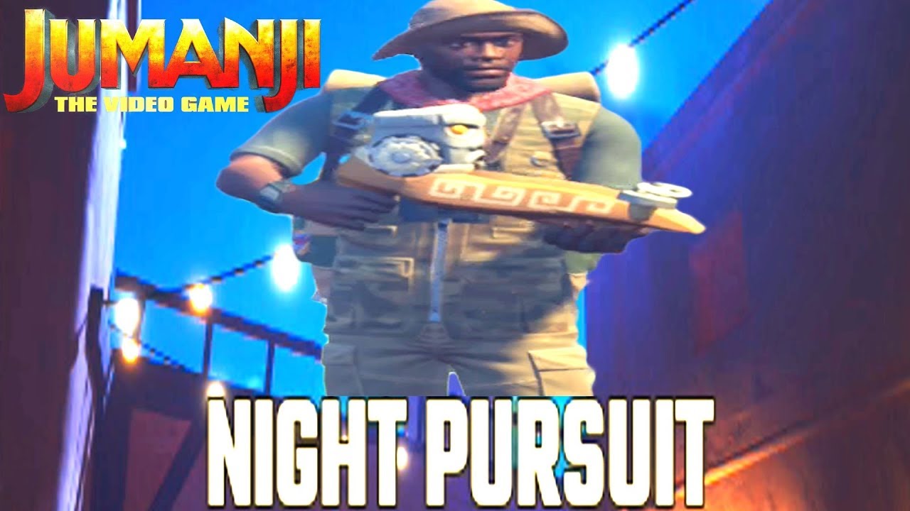 Jumanji: The Video Game - Walkthrough Part 4 - Night Pursuit: Franklin Finbar Gameplay