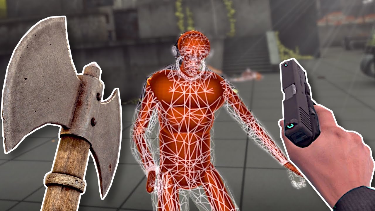 SECRET BATTLE AXE RAMPAGE! - Boneworks VR Gameplay - Valve Index