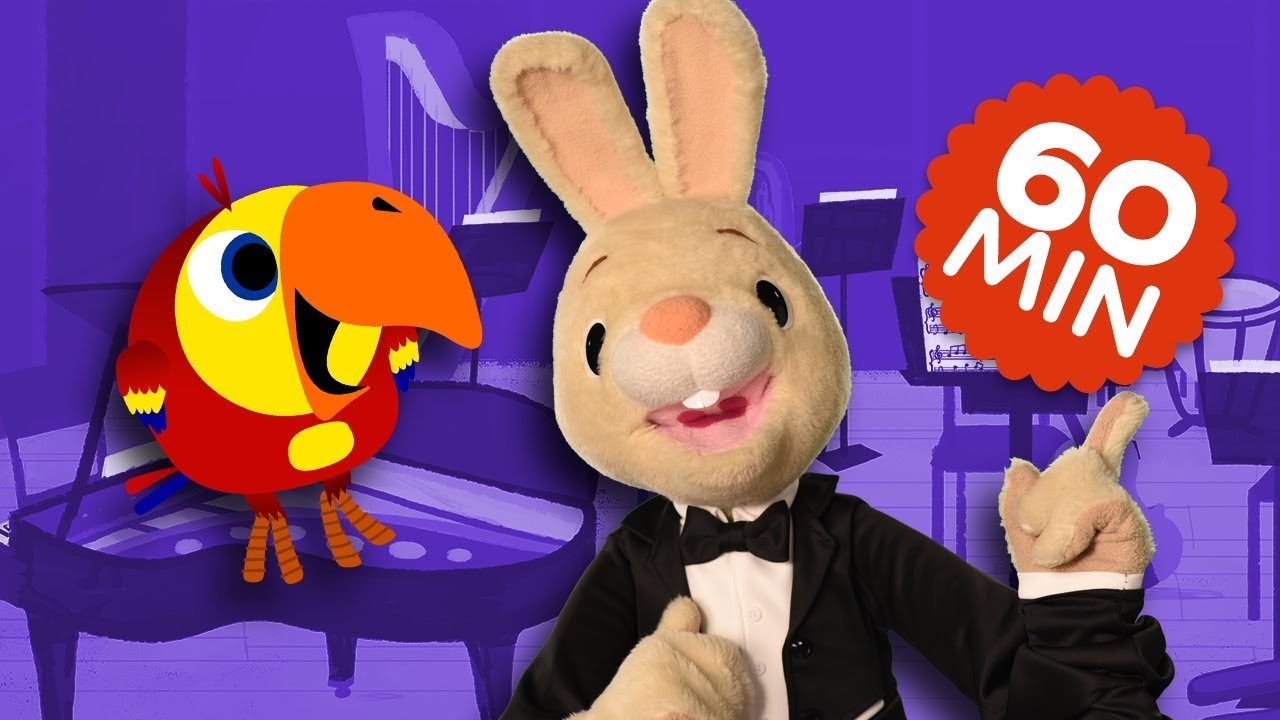 Harry The Bunny Song & Harry and Larry Compilation - The Conductor | Baby Songs to Make Them Laugh