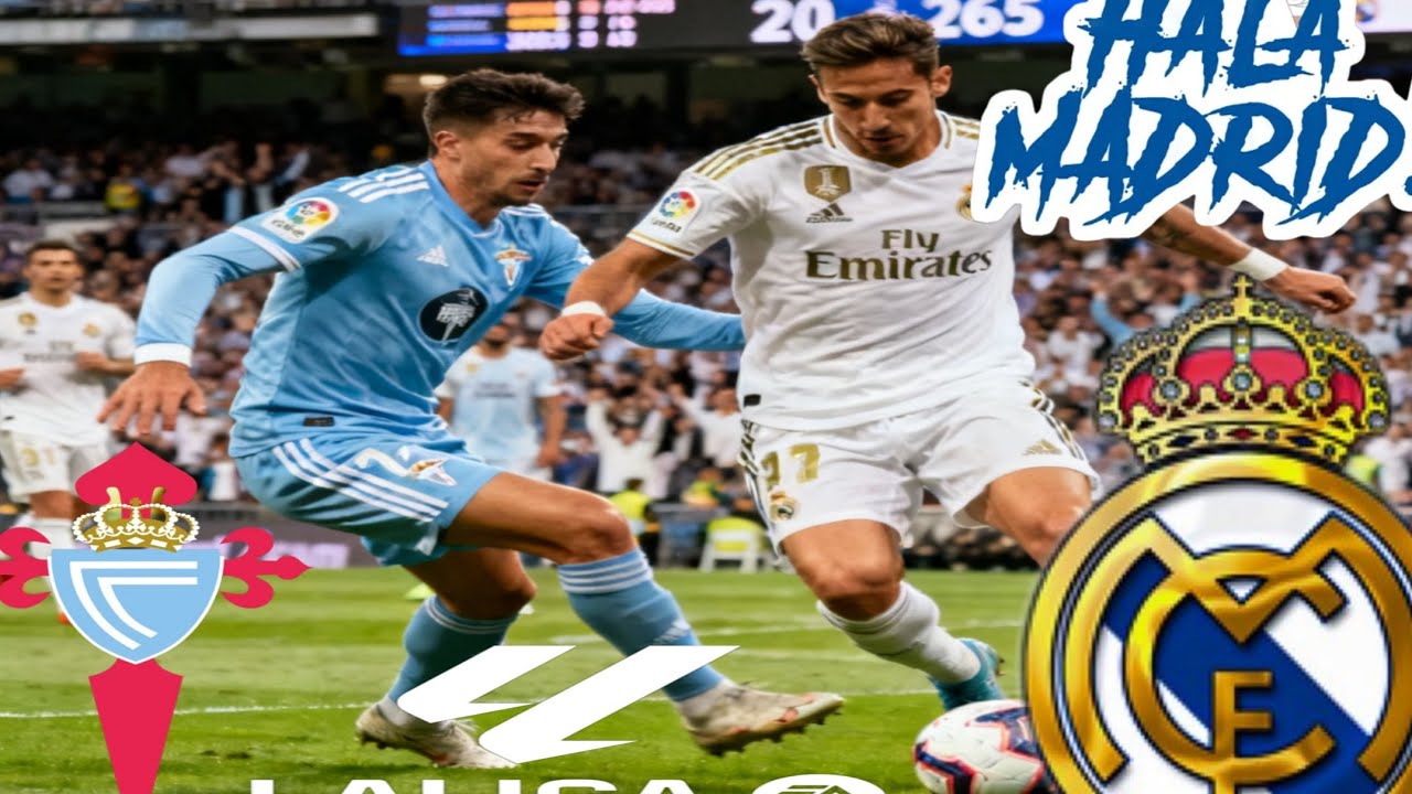 Celta De Vigo vs Real Madrid #ligaeasports #celtadevigo  #realmadrid