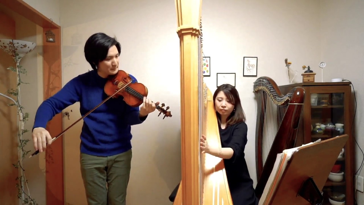 ストラディヴァリウスとハープでラジオ体操第一