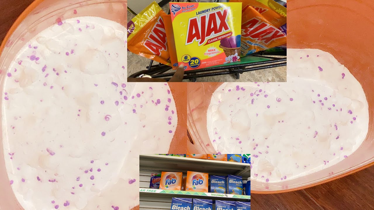 How I Mix My Dollar Tree Laundry Detergent.