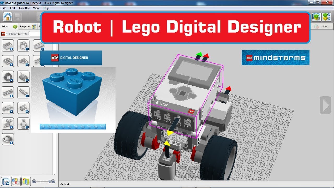 Lego Digital Designer [ LDD ] | Robot (유)