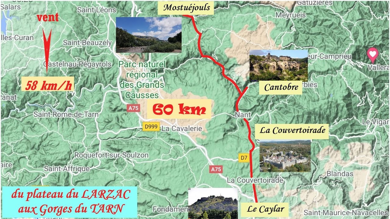 Du Larzac aux gorges du Tarn