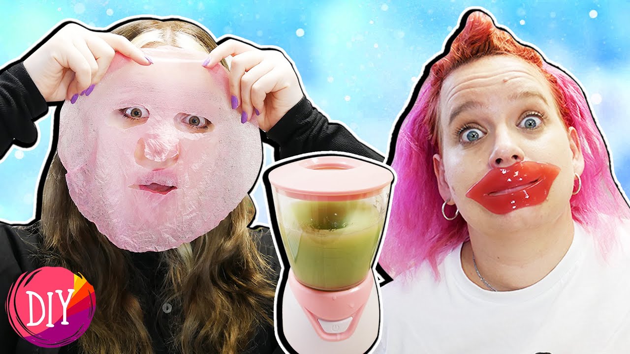 MASKEN MASCHINEN DIY im Test | Verrückte Masken Experimente