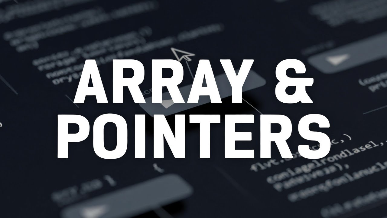 #13 Array & Pointers Explained in Hindi | C Language | Pointer Arithmetic Made Easy