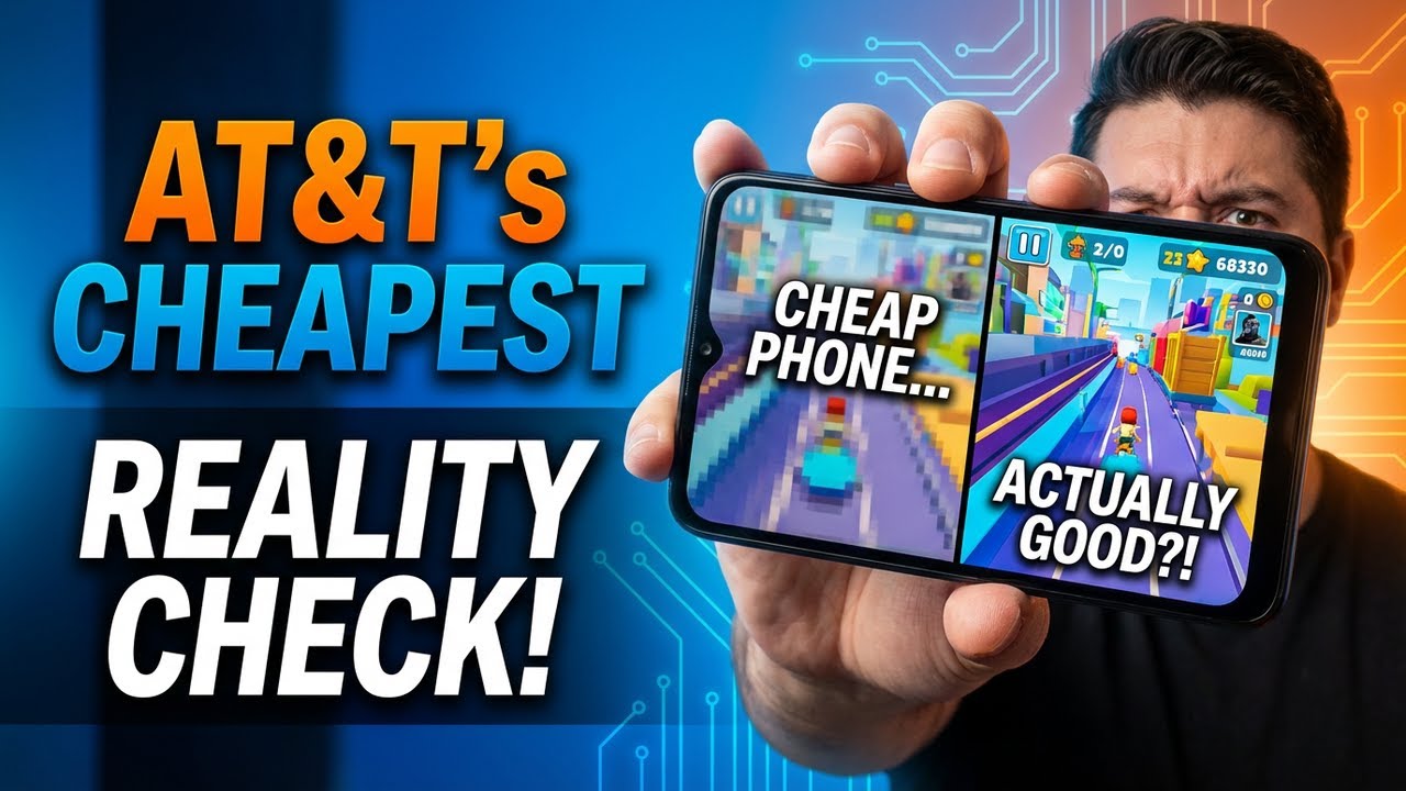 Протестирован самый дешевый телефон от AT&T | Motivate 4 Reality