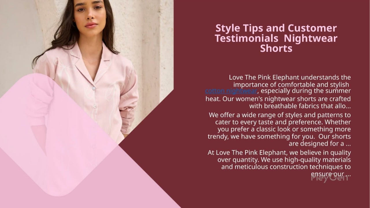 The Best Women&rsquo;s Nightwear Shorts From Love The Pink Elephant for Summer 2025