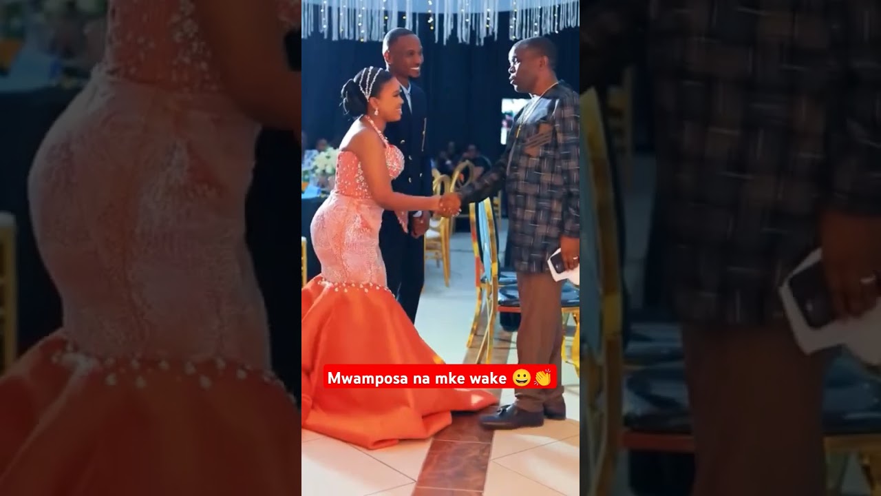 Mtume Mwamposa na mke wake 😀👏👏👏#viralshorts#youtubeshortsfeed#mwamposalive#shortsviral