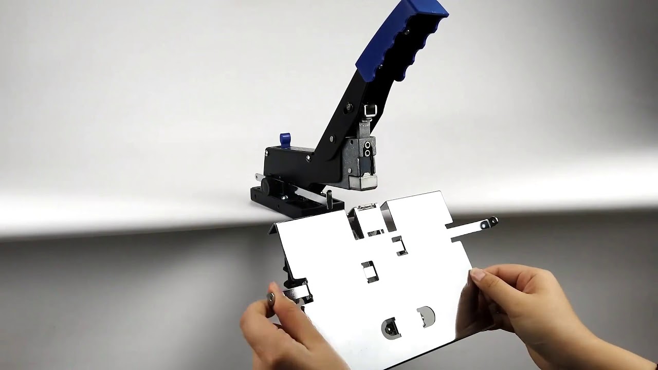 Using Rayson SH 04 Heavy Duty Stapler for Saddle or Flat Stapling